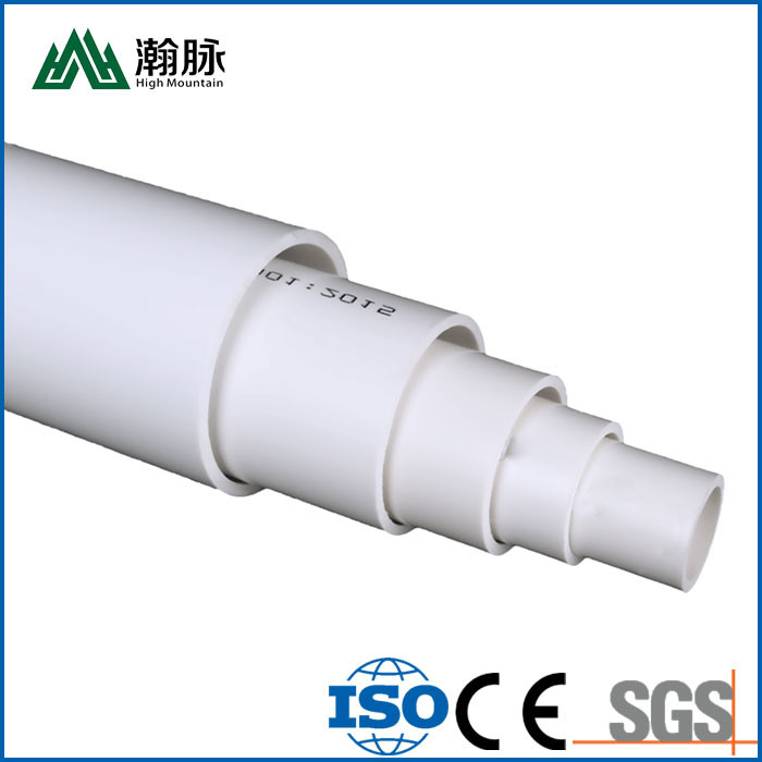 DN20 25 32 40 50 63 PVC Drainage Pipes UPVC Plastic Water Supply Pipes