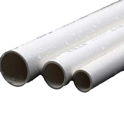 Grey PVC U Drainage Pipe Water Supply And Drainage Agricultural Irrigation