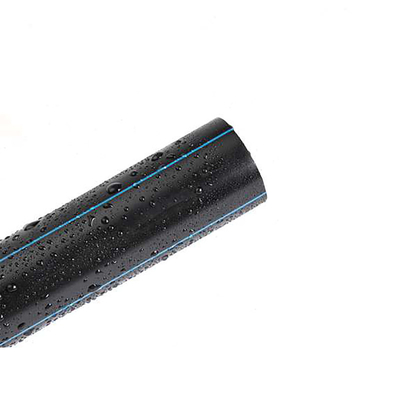 Black PE100 HDPE Water Pipe SN8 200mm 300mm 400mm For Drainage System
