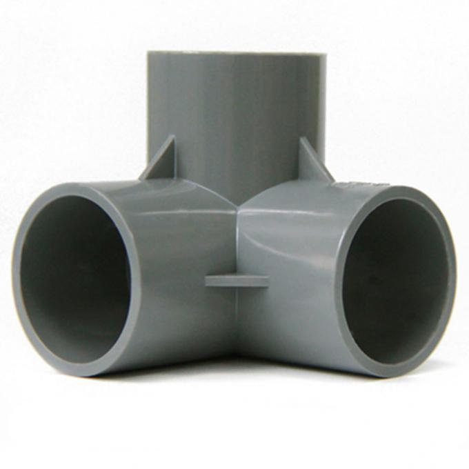 10 Inch Diameter PVC Drainage Pipe Fittings 50mm DN800mm Customized