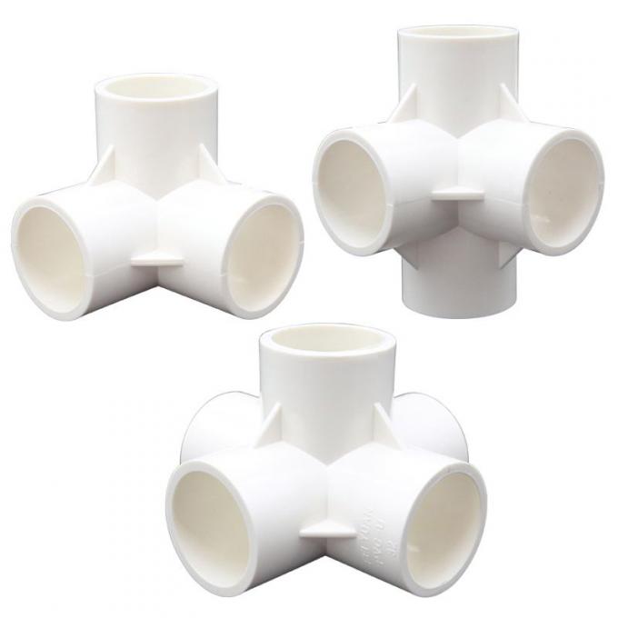 White Grey PVC Drainage Pipe 3 Inch For Hydroponic