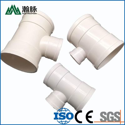 Quality  2 Inch PVC Drainage Pipe Fittings Sewage Customized Adhesive Connection factory