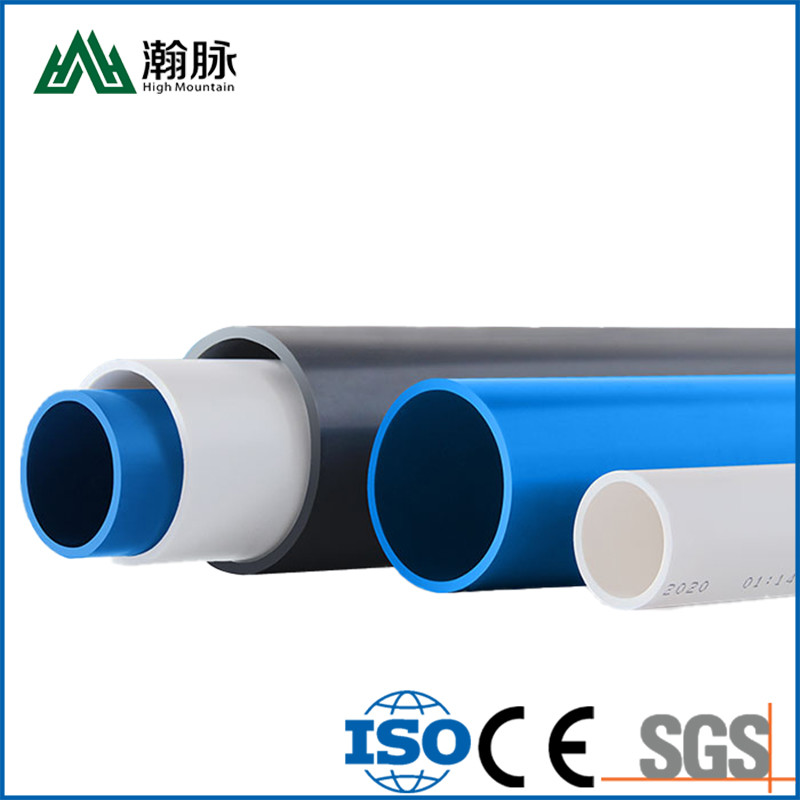 Pvc Drainage Pipe Customized Size And Color Water Supply And Drainage