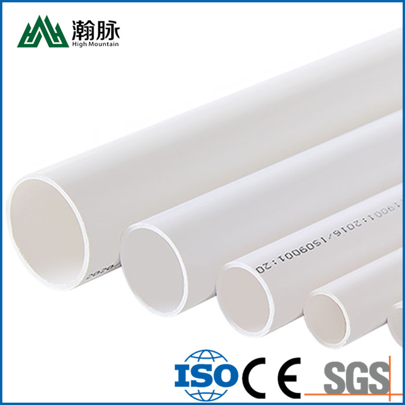 High Quality Hot Sell Pvc Drainage Pipe Pvc Pipe For Water Or Drainage
