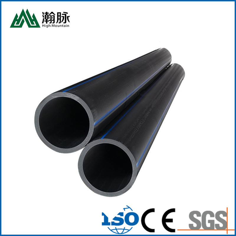Hot Melt Cold Water Pipe 1 Inch DN75 DN90 DN110 DN160 HDPE Water Supply