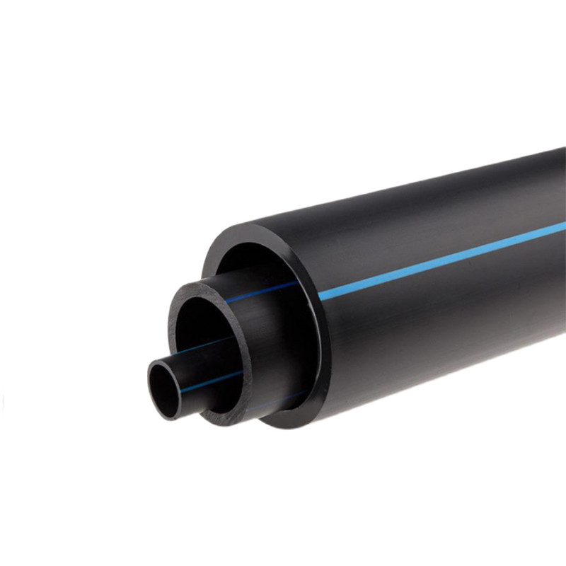 Pe100 Hdpe Drainage Pipe Sizes Dn20mm630mm For Slurry Transportation