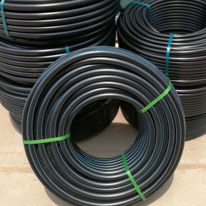 4 Inch HDPE Water Supply Pipes 6m 9m 10m Polyethylene Pipe For Drinking