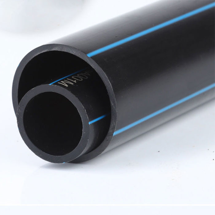 4 Inch HDPE Water Supply Pipes 6m 9m 10m Polyethylene Pipe For Drinking