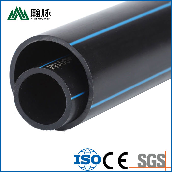 Straight Large Diameter Drainage Pipe 90 110 125 140mm Hdpe Pipe For