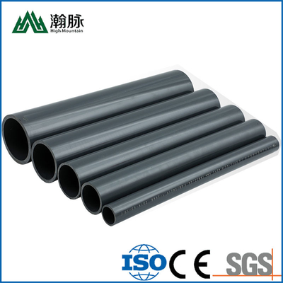 China Factory Upvc Pipe 4in 8 Bar Color Socket Connection With Salesman Consulting