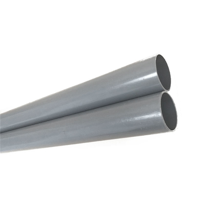 Low Price Pipes Grey PVC U Pipes 125mm Diameter 8 Inch Gray For Water Supply