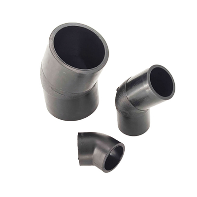 High Quality Hdpe Pipe Fittings Fast Delivery Elbow Hdpe Pipe Fitting Connector