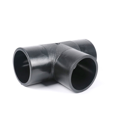 Hdpe Pipe Fittings Hot Fusion Tee Pipe Fittings For Water Supply And Drainage