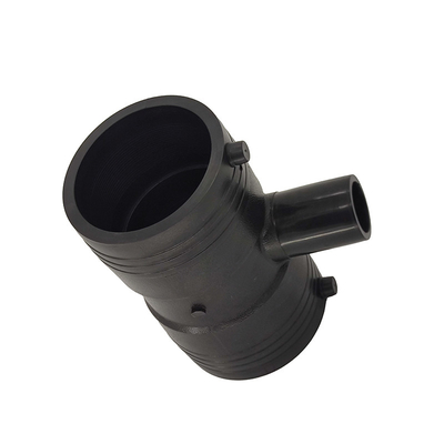 Hdpe Pipe Fittings Electrofusion Reducing Tee Pe Tap Water Supply Pipe Joint
