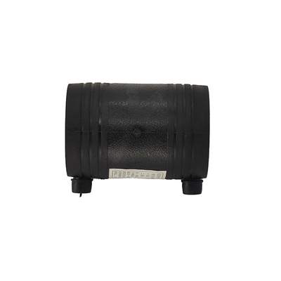 Hdpe Pipe Fittings Electrofusion Sleeve Straight Through Pe Fittings Joint