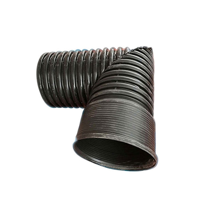 Double Wall Bellows Drain Pipe Welded Elbow Inspection Well Joints Hdpe Pipe Fittings