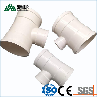 2 Inch PVC Drainage Pipe Fittings Sewage Customized Adhesive Connection
