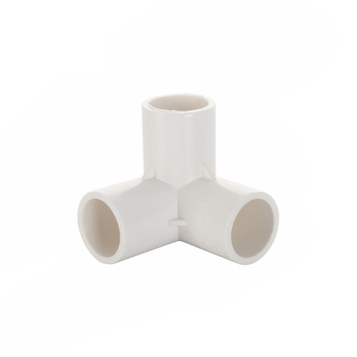 90 Degree Plastic PVC Grooved Pipe Fittings Elbow For Water Supply Drainage