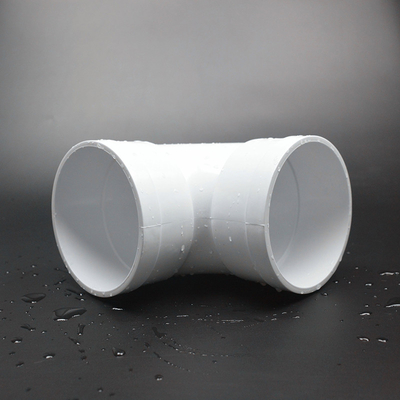 Non Potable PVC Drainage Pipe White Fittings Sewage Water