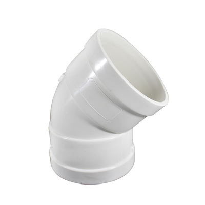 DN20 Plastic PVC Drainage Pipe Fittings Coupling 2.0mpa Water Supply