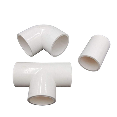 Plastic PVC Drainage Pipe Fittings Water Supply Drainage Coupling
