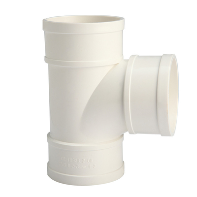 Water Supply PVC Drainage Pipe Fittings Quickly Connect Sewage Tube