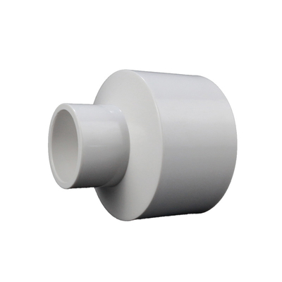 Plastic PVC Drainage Pipe Fittings Head Accessories Reducer Joint Corrosion Resistance