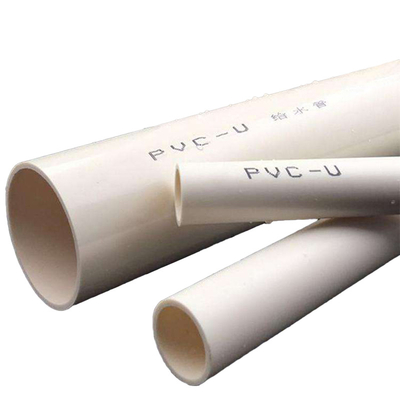 Drainage Pressure PVC U Pipe UPVC For Water 20mm
