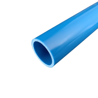 8 Inch Diameter PVC U Pipes Water Supply And Irrigation Drainage Blue