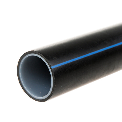 Plastic HDPE Water Supply Drainage Pipes Customized Size Good Resistance