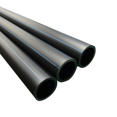 Black Color Plastic HDPE Water Supply Pipes 160mm For Farm Irrigation