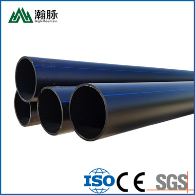 Black Blue Color HDPE Plastic Water Supply Pipe PN16 PE100 DN1000mm