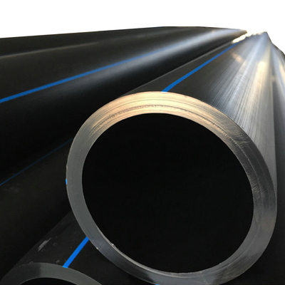 Black HDPE Water Supply Pipe Drainage And Sewage Industrial Wastewater Discharge 20mm