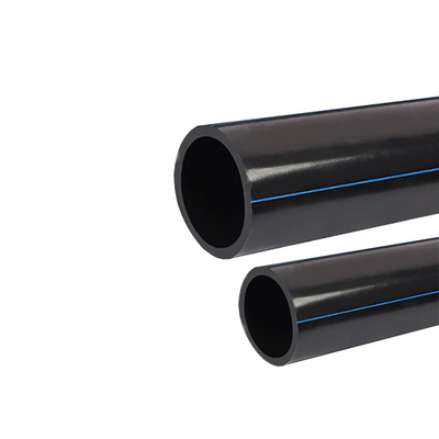 Black HDPE Water Supply Drain Pipes PE100 Plastic 100 Meters