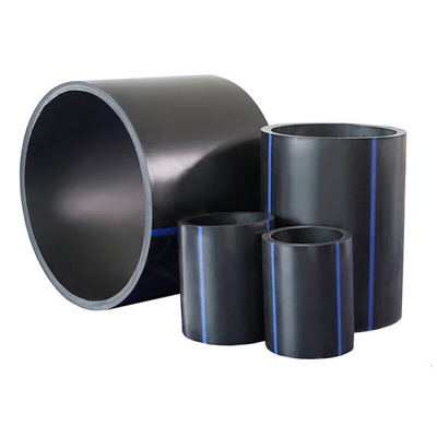 Plastic Pe HDPE Water Supply Pipe Large Diameter Customized DN250mm ISO9001