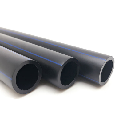 PE100 Galvanized HDPE Water Supply Pipe Customized DN20mm - 630mm