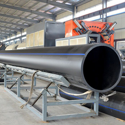 Customized Black HDPE Water Supply Pipe PE Discharge Sewage 1600mm