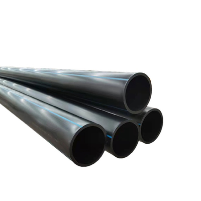 PE Water Supply Pipe Black Large Diameter Agricultural Irrigation Pipe