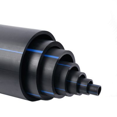 PE100 Water Supply Pipe Water Systems Durable PE Water Drainage Pipe