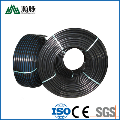 Dredging Drainage Hdpe Water Supply Pipe PE100 Plastic Black Color DN20mm