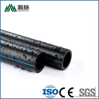 Plastic PE Water Supply HDPE Pipe Hot Melt Thickened Drainage DN90 1.0Mpa