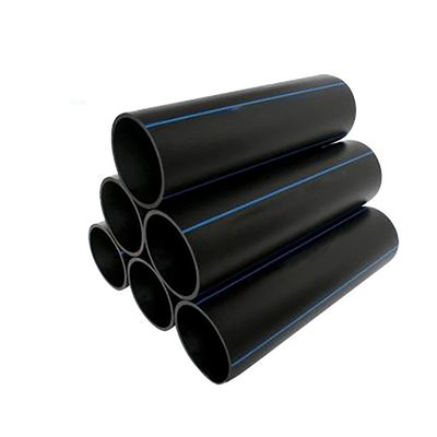 Plastic PE Water Supply HDPE Pipe Hot Melt Thickened Drainage DN90 1.0Mpa