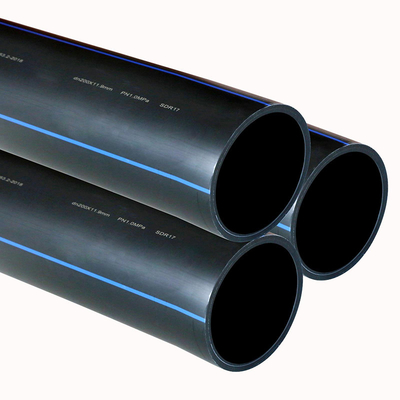 Hot Melt Cold Water Pipe 1 Inch DN75 DN90 DN110 DN160 HDPE Water Supply Pipe