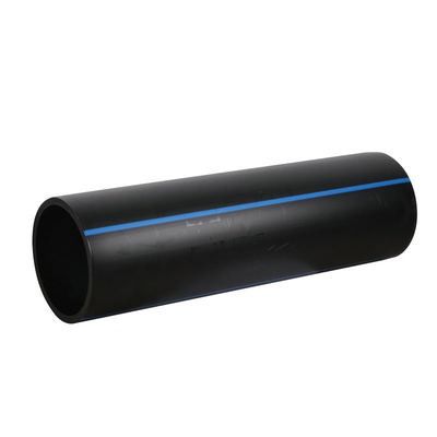Black Hdpe Water Supply Pipe 160mm 6 Inch Pe Plastic DN 20