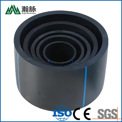 PE Water Supply HDPE Pipe Drinking Water Pipe 6 Meters 1.25mpa Plastic Pipe