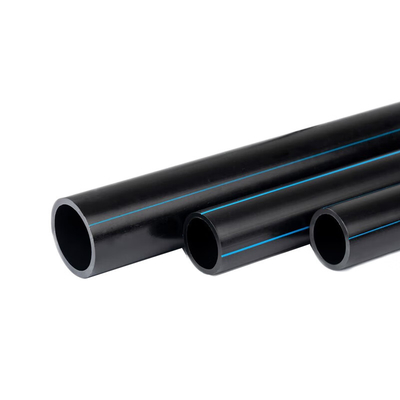 Black Plastic HDPE Water Supply Pipe Water Supply Pipe Coil 1.6MPA