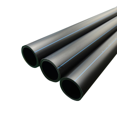Black PE100 HDPE Water Pipe SN8 200mm 300mm 400mm For Drainage System