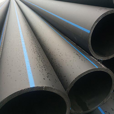 Sand Transfer Discharge Pe Sewage Pipe Black 1.25mpa