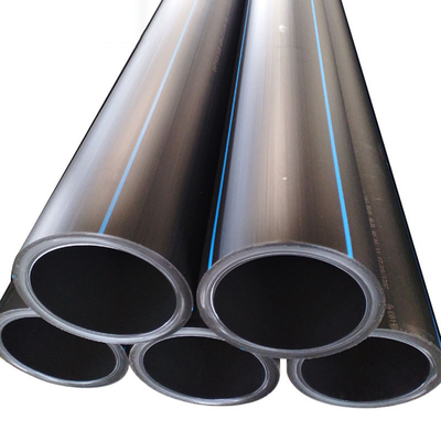 Sand Transfer Discharge Pe Sewage Pipe Black 1.25mpa