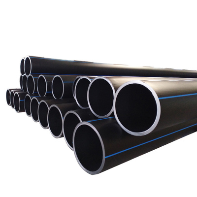 Sand Transfer Discharge Pe Sewage Pipe Black 1.25mpa